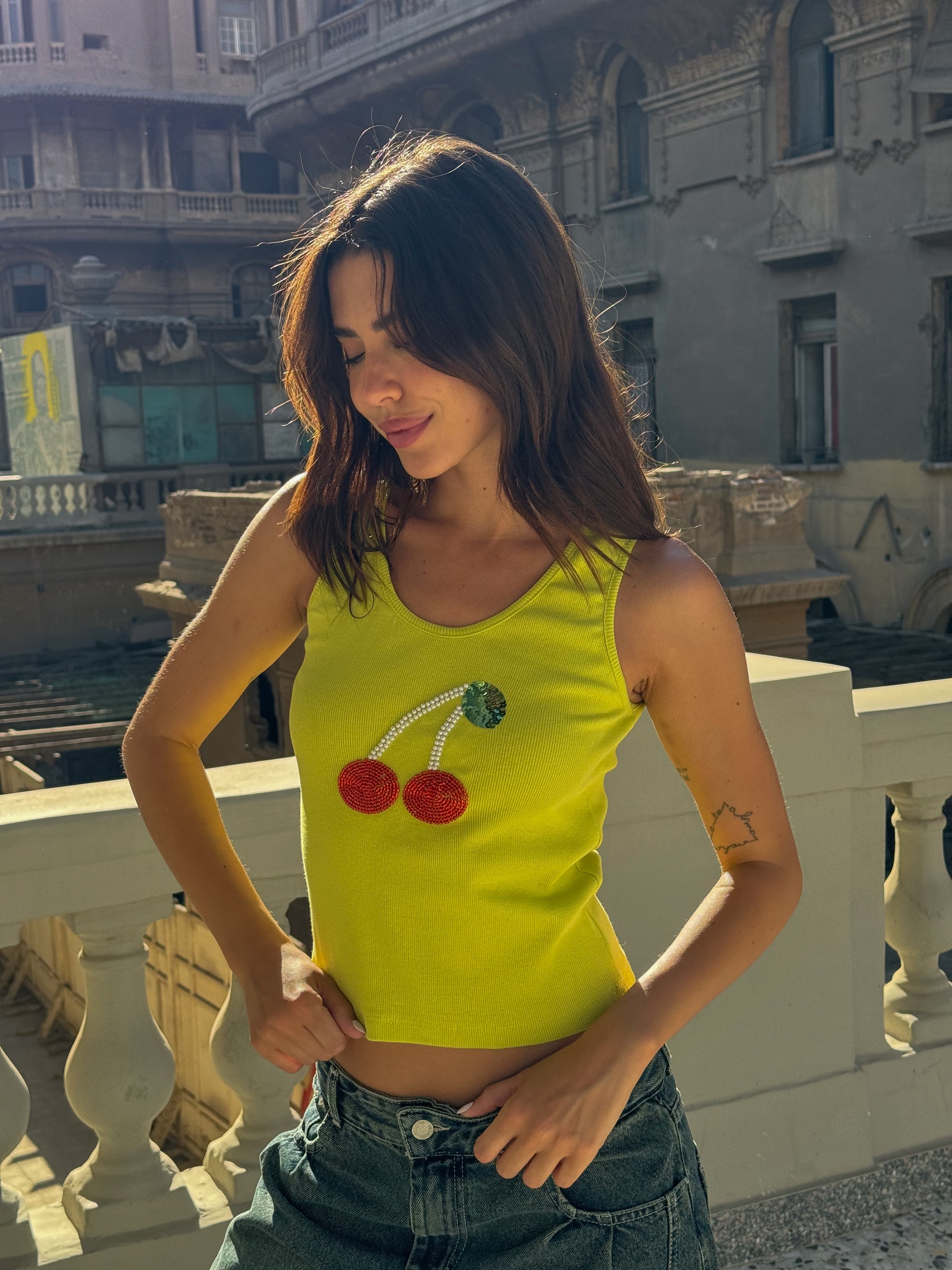 Era Cherry Tank Top
