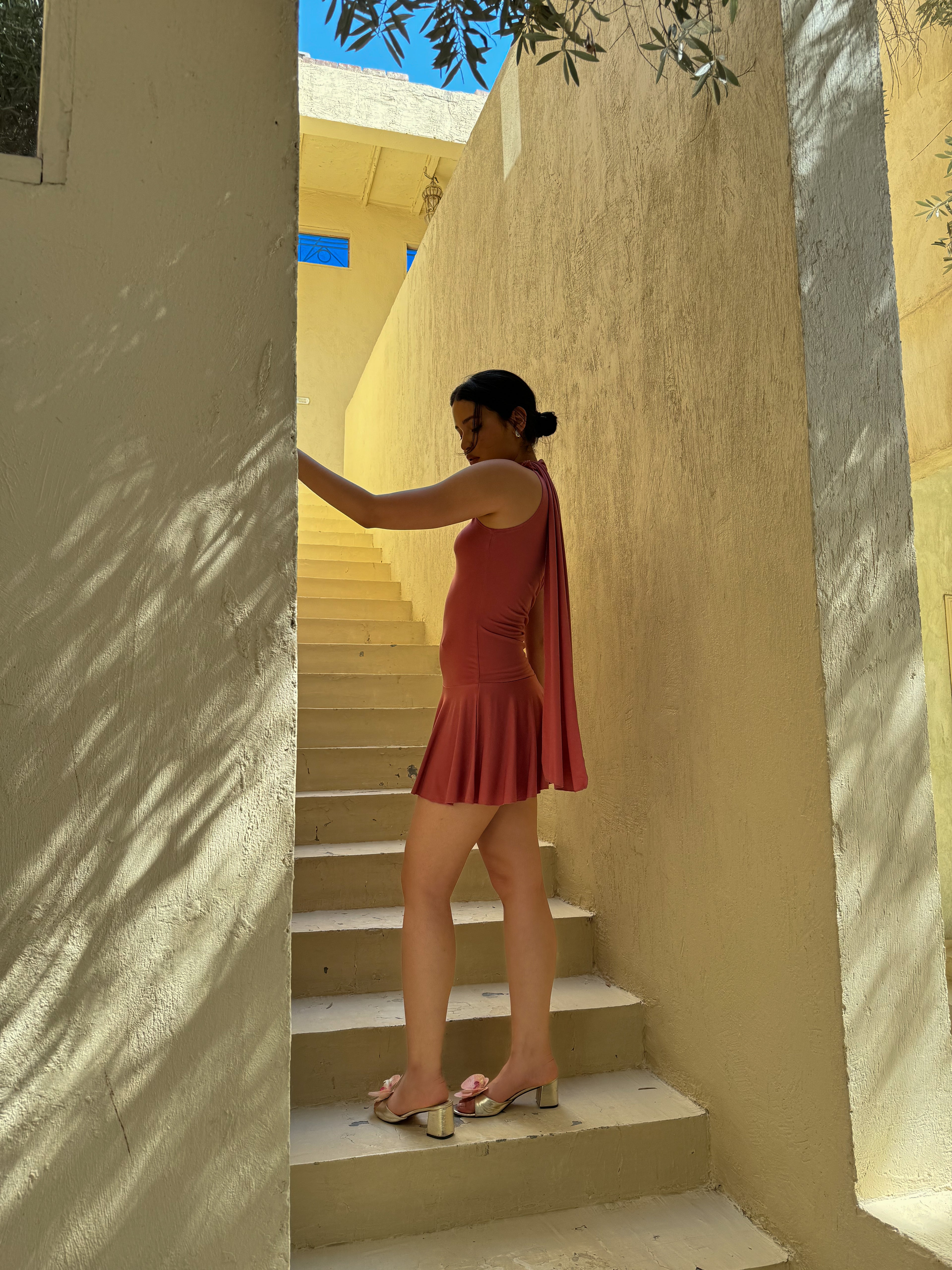 Era One Shoulder Mini Dress