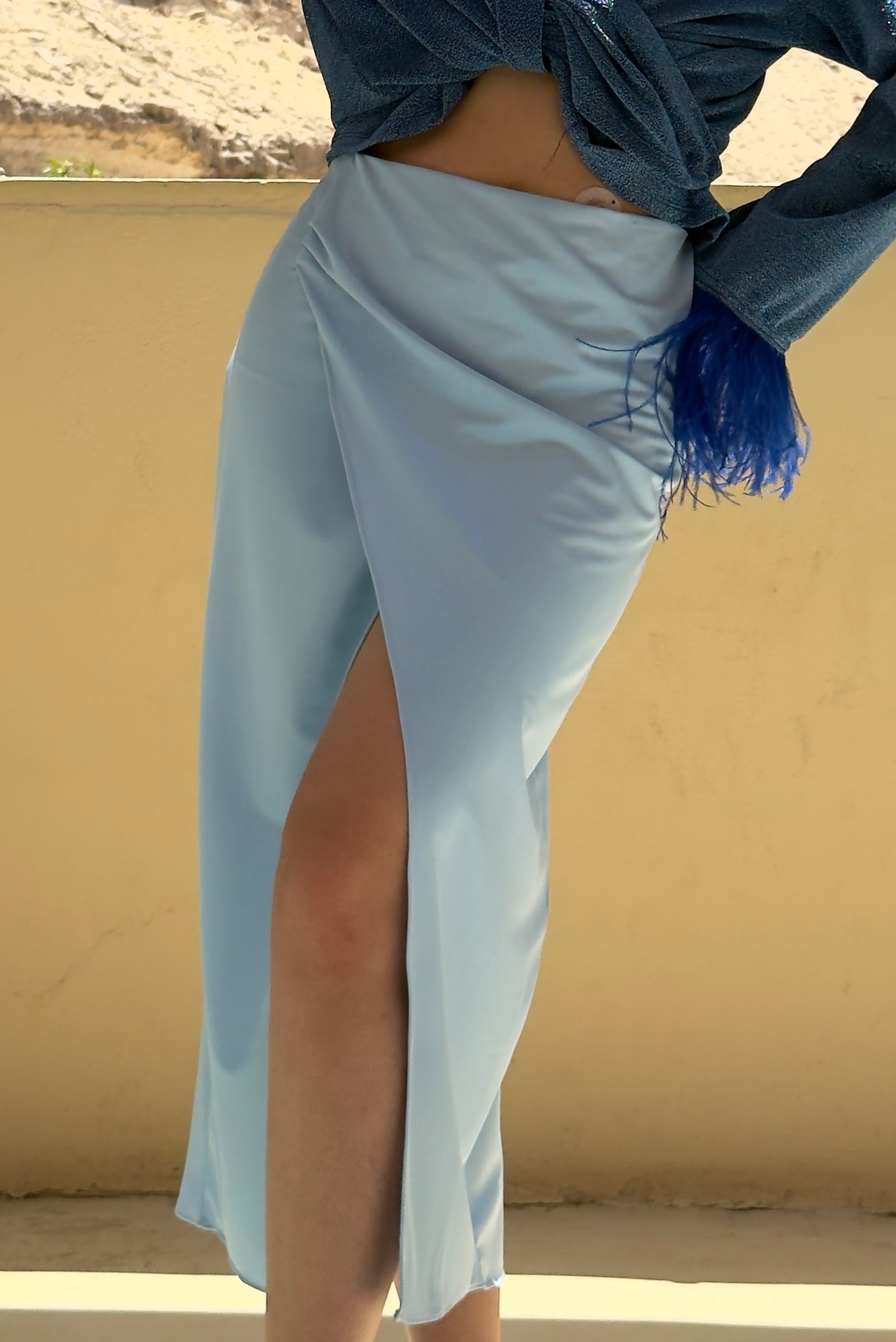Era Blue Gradient Skirt