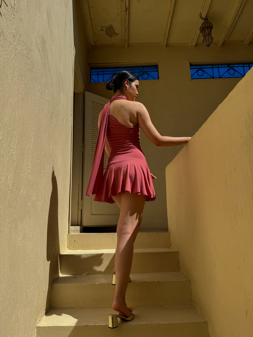 Era One Shoulder Mini Dress