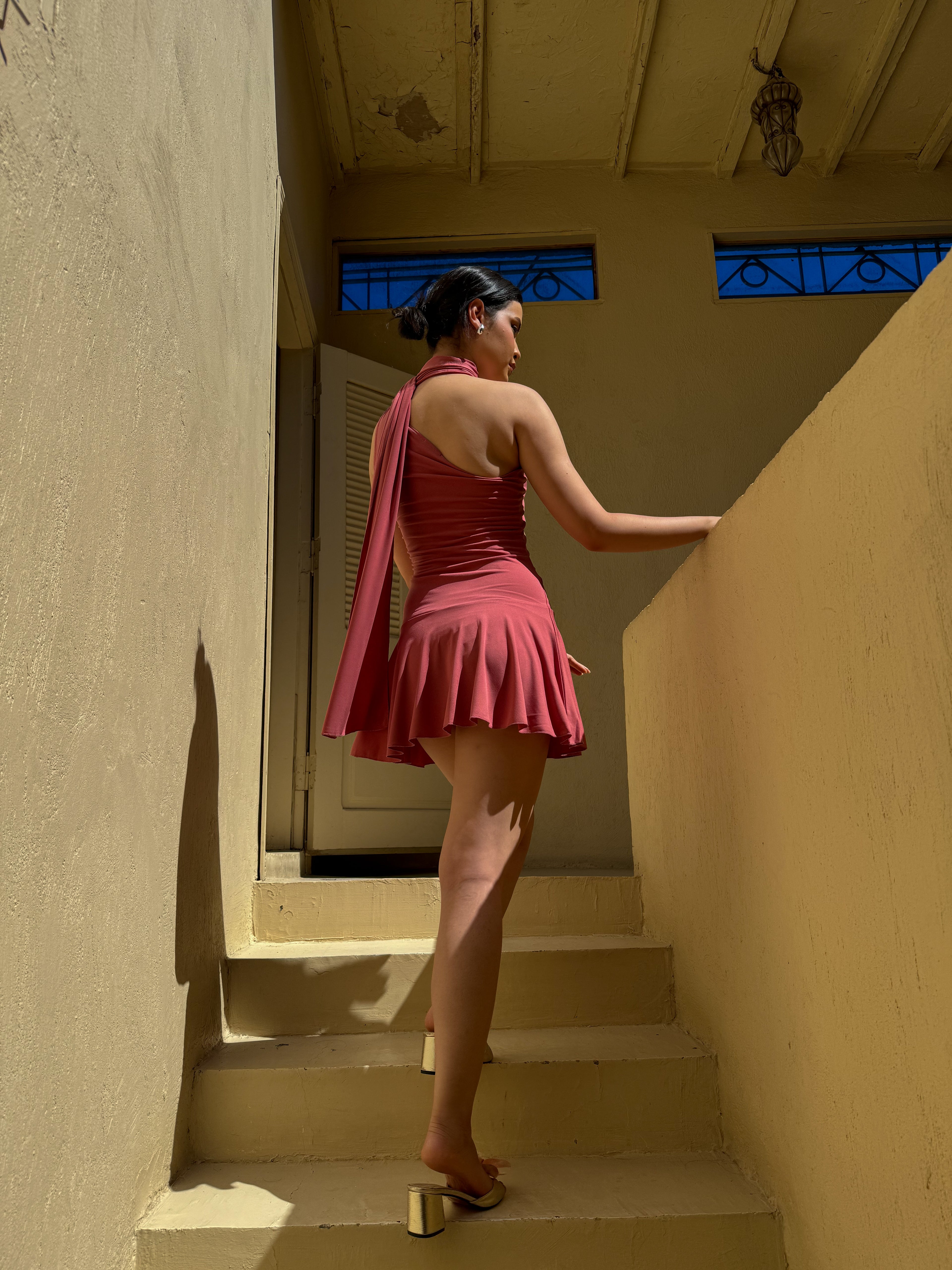 Era One Shoulder Mini Dress