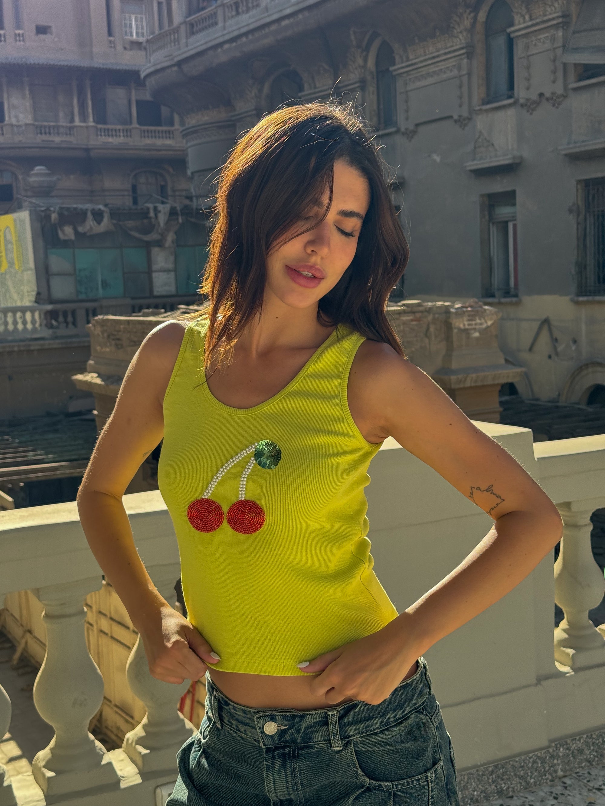 Era Cherry Tank Top