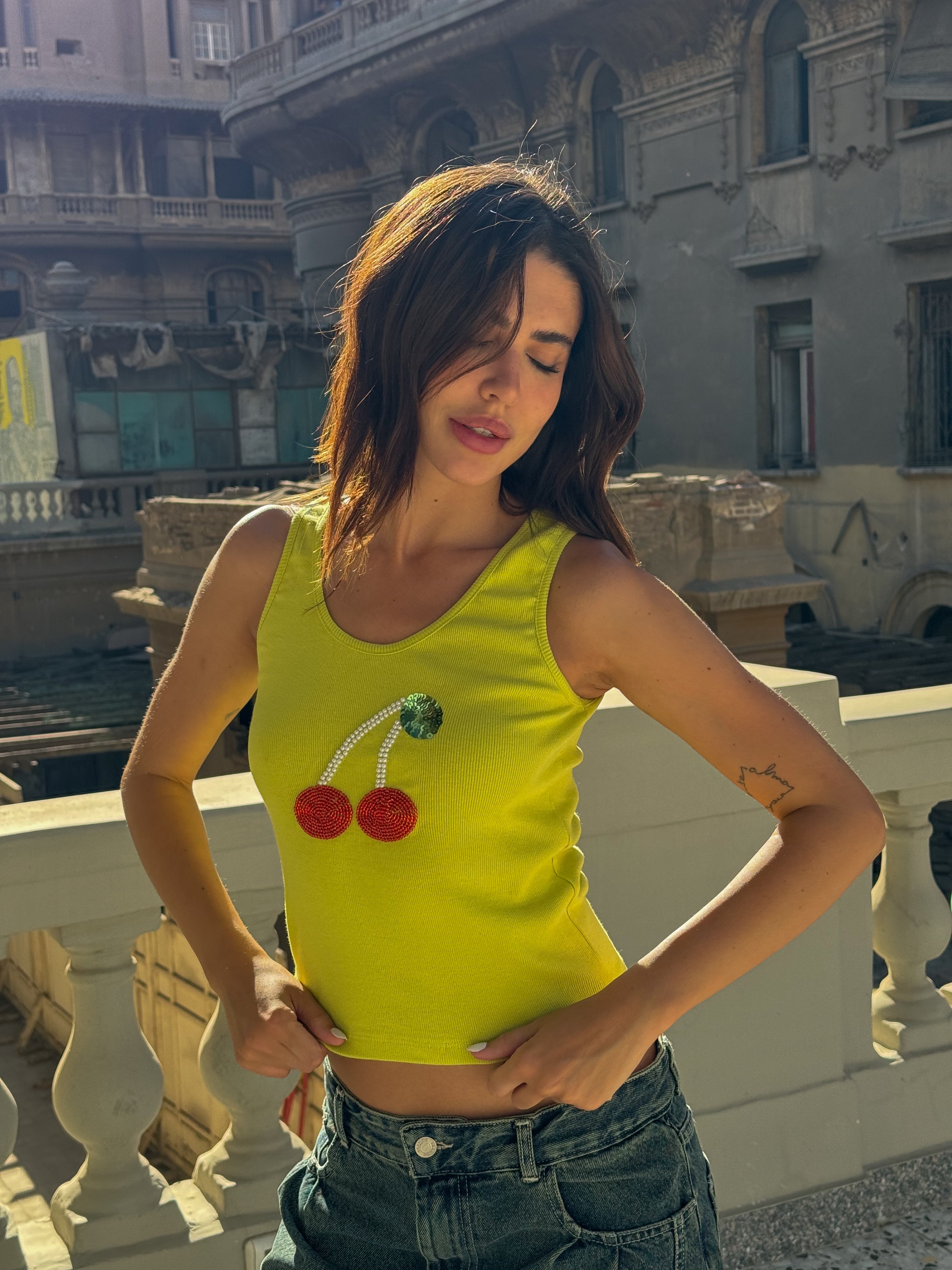 Era Cherry Tank Top