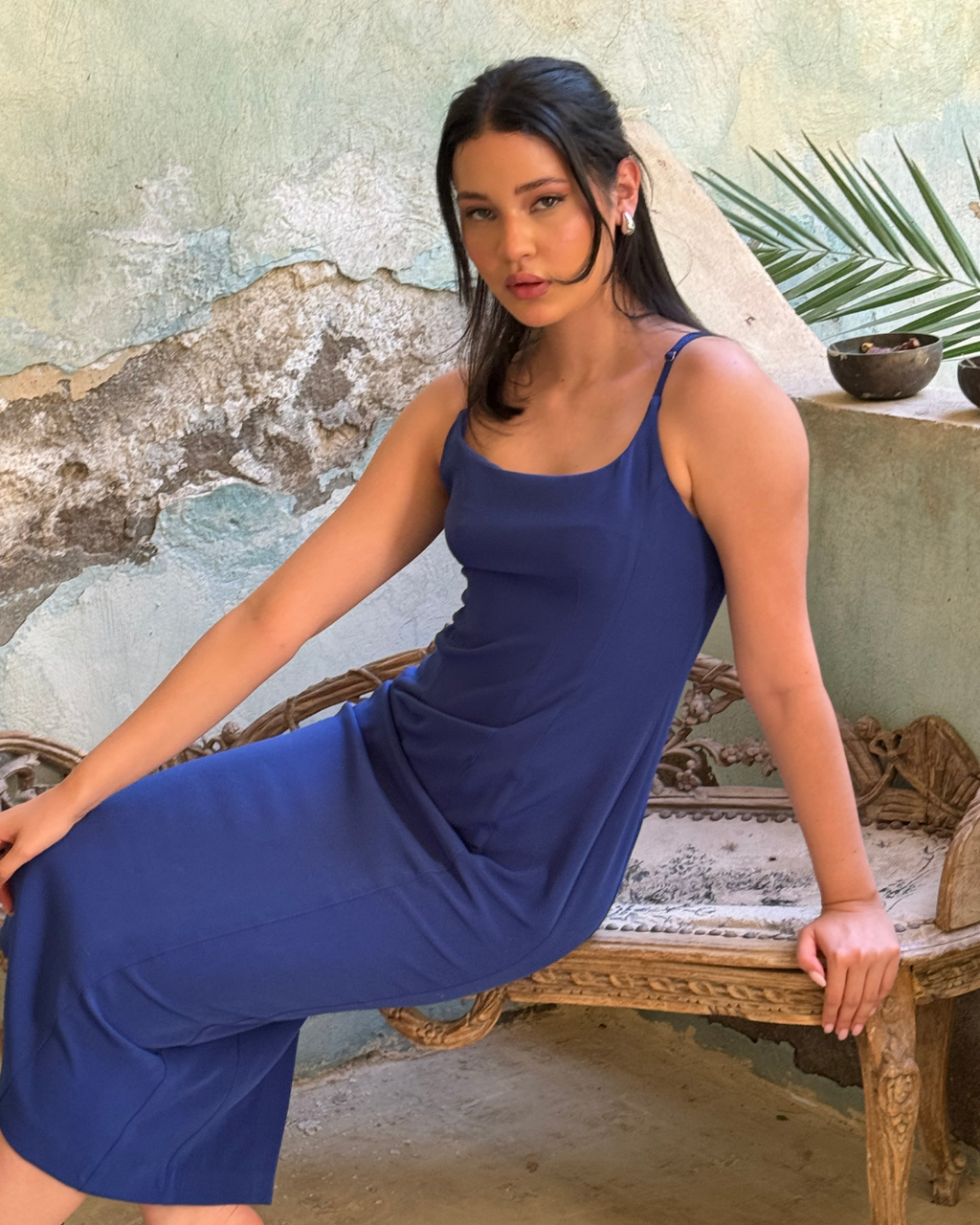 Era Midi Dress-In Blue