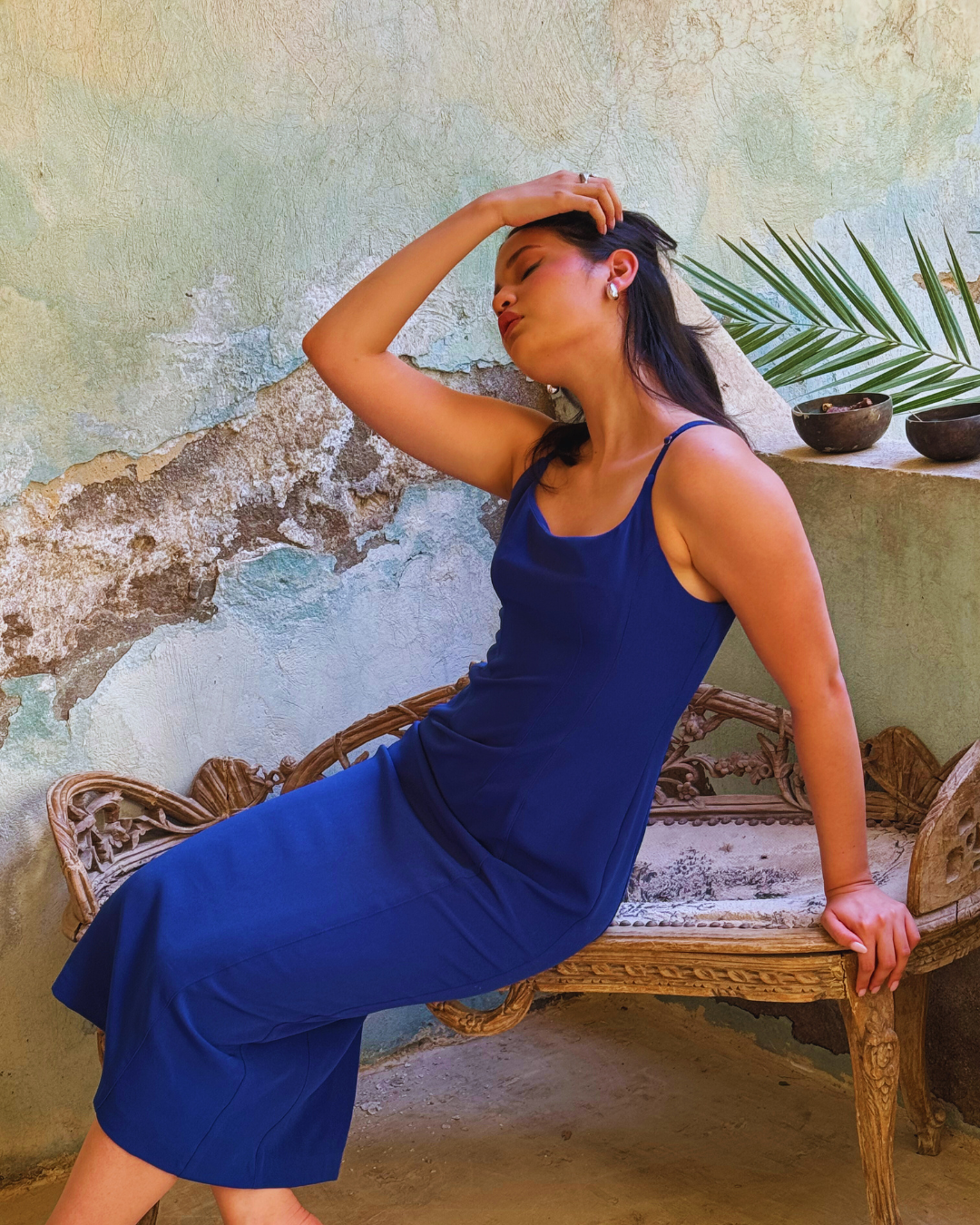 Era Midi Dress-In Blue