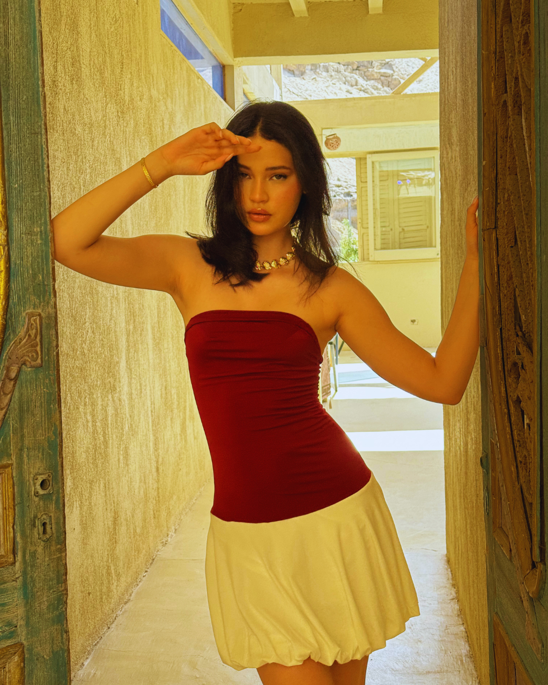 Era Strapless Mini Dress