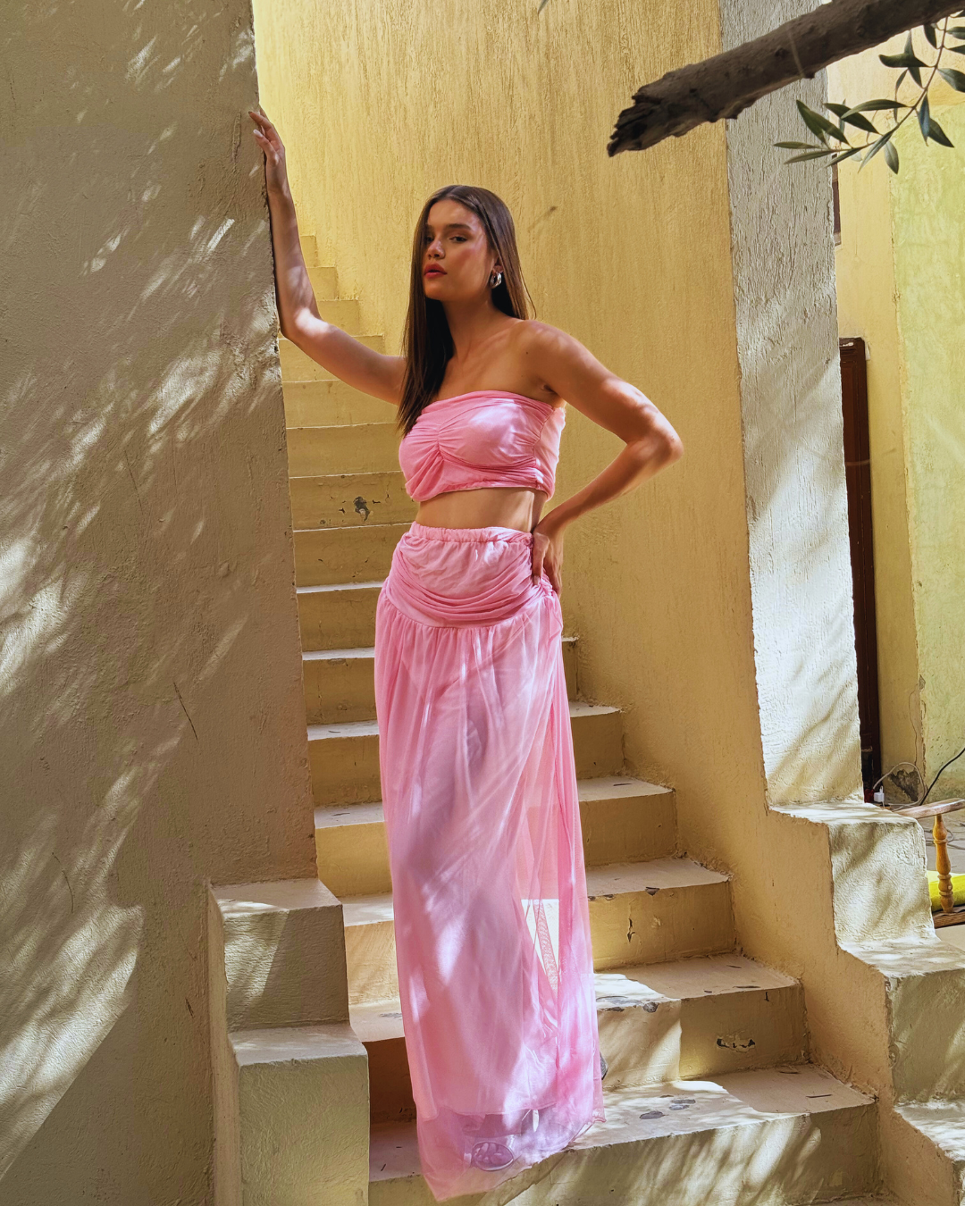 Era 2pcs/Set Romantic Pink